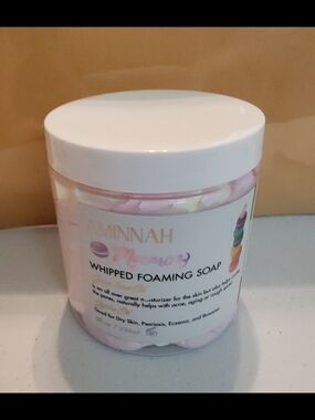Macaron Whipped Foaming Soap.